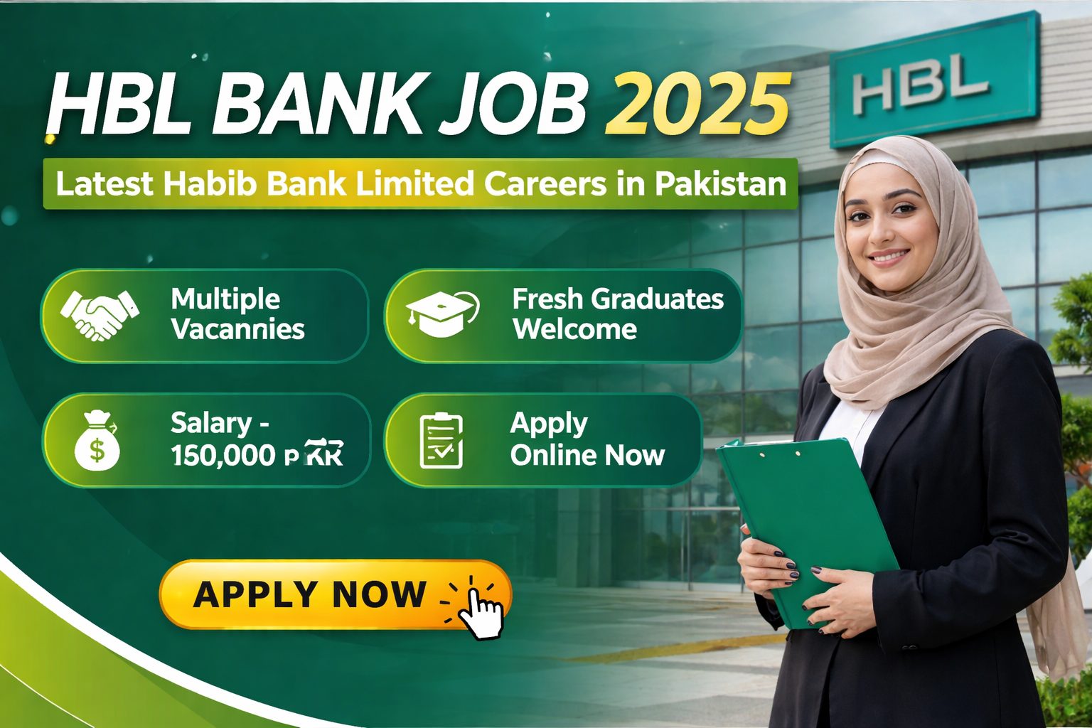 HBL Bank Job 2025