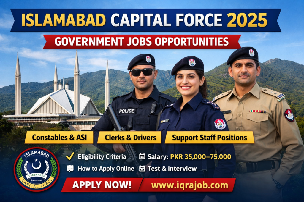 Islamabad Capital Force 2025